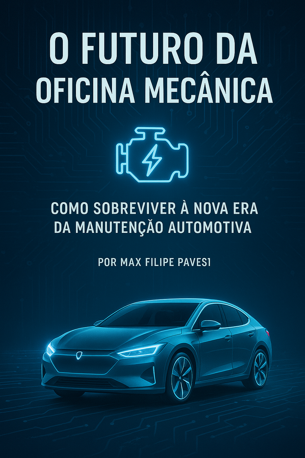 Capa do livro O Futuro da Oficina Mecânica, de Max Filipe Pavesi